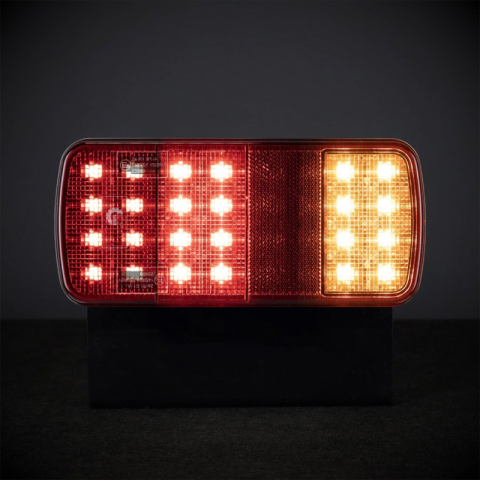 Lampa Stop LED, 3 Functii, 12/24V, Stanga/Dreapta, pentru Camioane si Remorci [1]