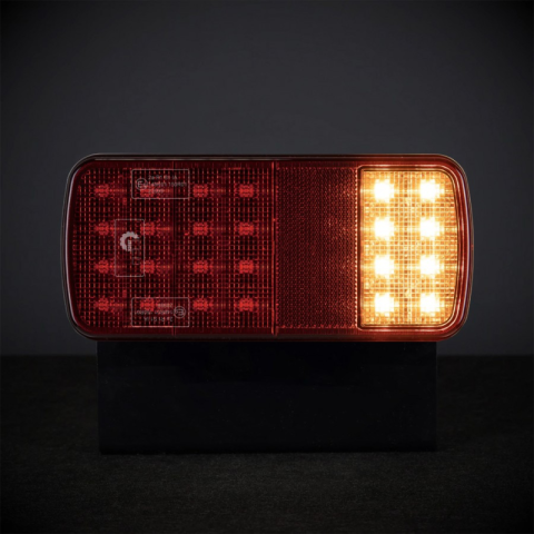 Lampa Stop LED, 3 Functii, 12/24V, Stanga/Dreapta, pentru Camioane si Remorci [4]