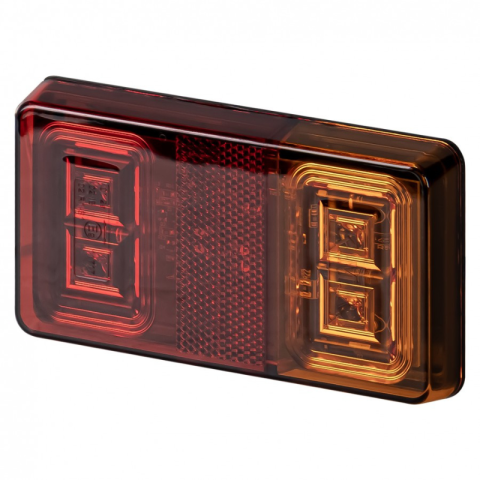 Lampa stop LED multifunctionala auto, 12/24V, 16 LED, montaj baioneta, IP67 [1]