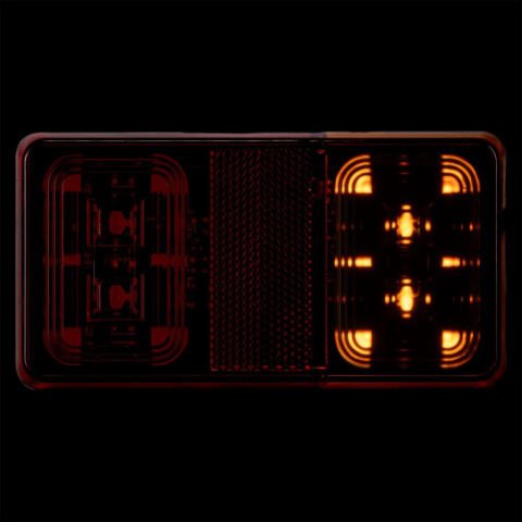 Lampa stop LED multifunctionala auto, 12/24V, 16 LED, montaj baioneta, IP67 [6]