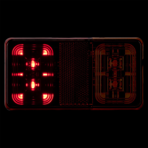 Lampa stop LED multifunctionala auto, 12/24V, 16 LED, montaj baioneta, IP67 [4]