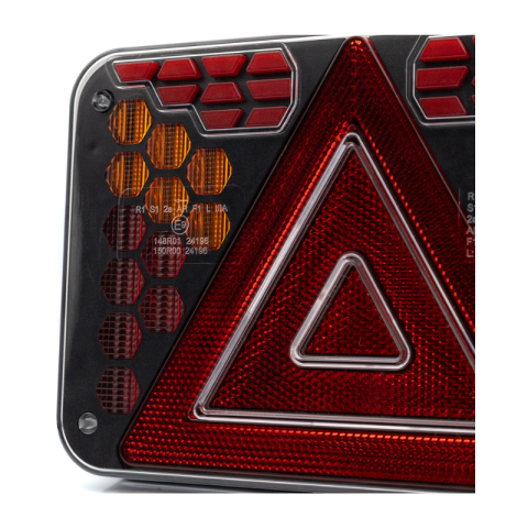 Lampa stop LED, triunghi, stanga/dreapta, multifunctionala, 12V, IP68 [2]