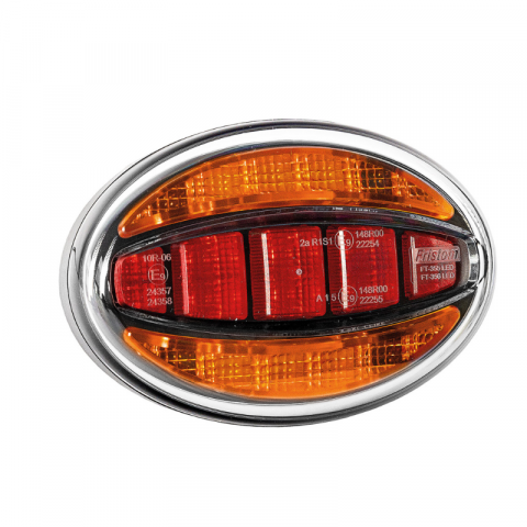 Lampa Stop, Tripla cu 3 functii, 12/24V, 14 x 9.3cm, Cablu 1m