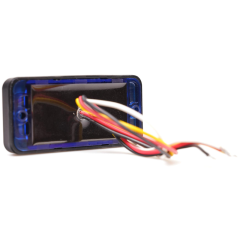 Lampa stroboscop auto, albastra, 12V-24V, 24 LED albastru, 8W IP6K9K [5]