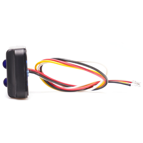 Lampa stroboscop auto, albastra, 12V-24V, 24 LED albastru, 8W IP6K9K [6]