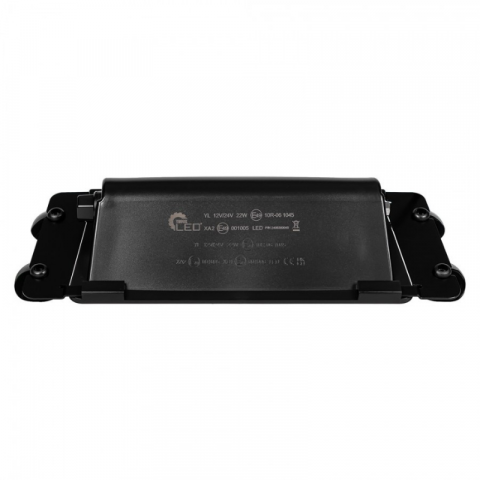 Lampa stroboscopica LED cu ventuze 33.2 x 11.6cm, portocaliu, fixare in parbriz [1]