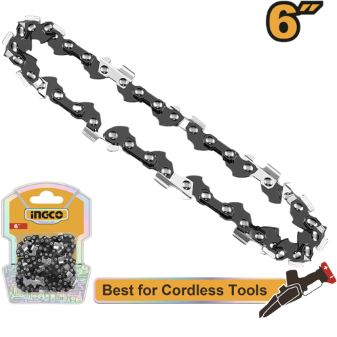 Lant fierastrau de mana 6 inch, pas 1/4, ecartament 0.043, compatibil CGSLI2068, piesa schimb fierastrau acumulator [1]