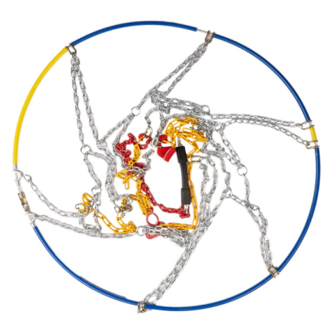 Lanturi antiderapante metalice, model KNS-120, zale 9mm, certificare EN 16662-1, set 2 bucati, compatibile R14, R15, R16, R17, R18, R19 [2]