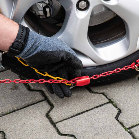 Lanturi antiderapante pentru zapada auto, KN-50, 12 mm, set 2 bucati, R13, R14, R15, R16 [7]