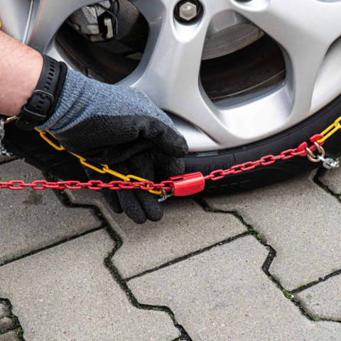 Lanturi antiderapante pentru zapada auto, KN-80, 12 mm, set 2 bucati, R13, R14, R15, R16, R17 [7]