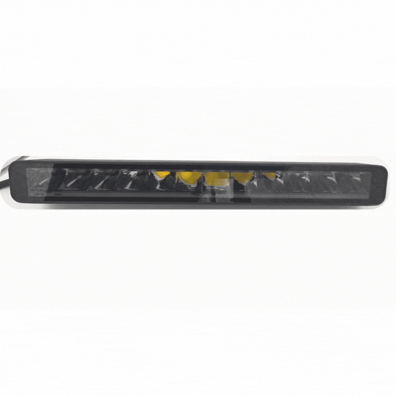 Lumini, Becuri, Proiectoare - Led Bar cu pozitie alba si galbena dinamica + faza, 36.7cm, 12/24V, 5040Lm