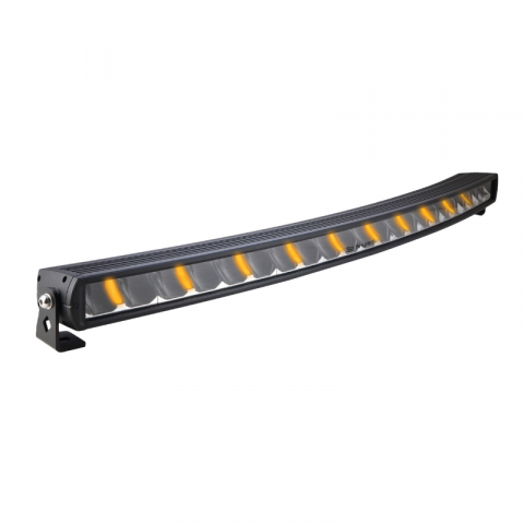 Led bar FORNAX 43”, 110cm, 24600Lm, 12/24V, curbat cu pozitie dinamica alba si portocalie [3]