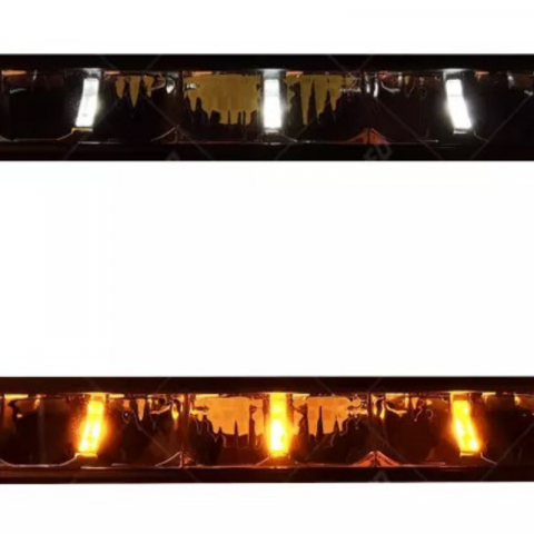 Led bar FORNAX 43”, 110cm, 24600Lm, 12/24V, curbat cu pozitie dinamica alba si portocalie [2]