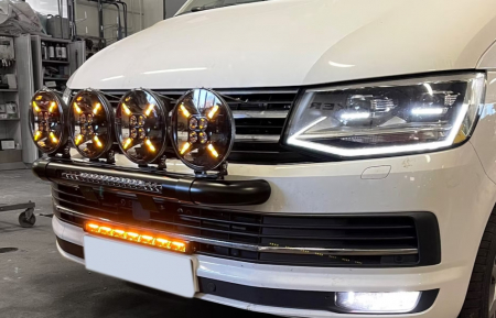 Led Bar Ledson cu pozitie Galbena si Alba + stroboscop Phoenix+ 20 52cm - Ledson 33305215 [9]