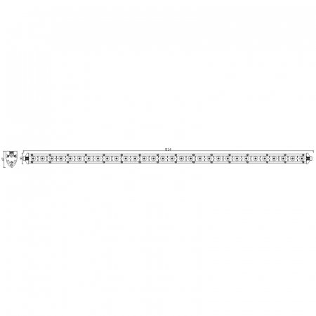 Led bar slim 30 x LED, 81.4cm, 1224V, 3000LM - Truck LED LB0105 [2]