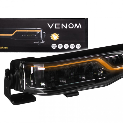 LED Bar X SPIDER VENOM, 108 LED-uri, 52.7 cm, IP69K, pozitie dinamica / Hello Efect [22]