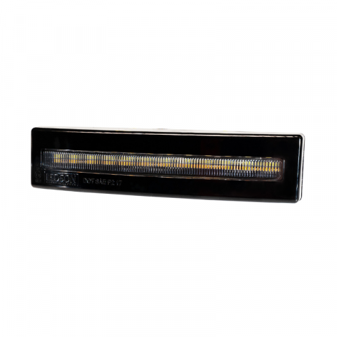 Lumina de pozitie cu fibra optica OptoLine S+ pentru parasolar Scania alb si galben-portocaliu [2]