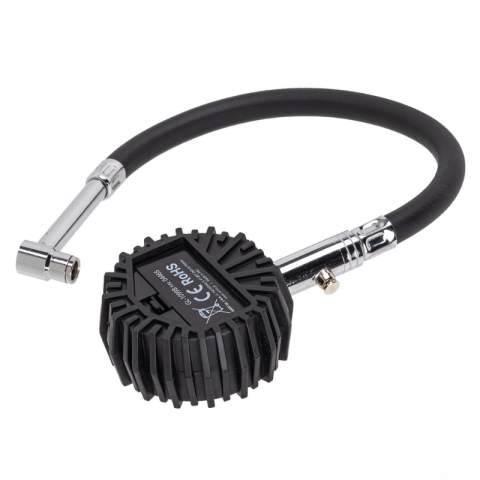 Manometru Digital Profesional, Presiune Roti 0-17 Bar 0-250 PSI, Furtun Flexibil 30 cm, Valva Eliberare Rapida, Display LCD Iluminat, Precizie Inalta [6]