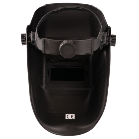Masca de sudura clasica, geam protectie 108x50 mm, suport cap reglabil, neagra [2]