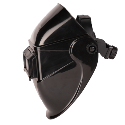 Masca de sudura clasica, geam protectie 108x50 mm, suport cap reglabil, neagra [3]