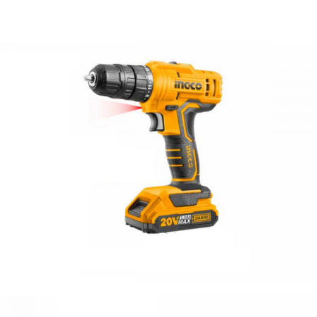 Masina de gaurit si infiletat cu 2 acumulatori 20V, 1.5Ah + valiza [1]