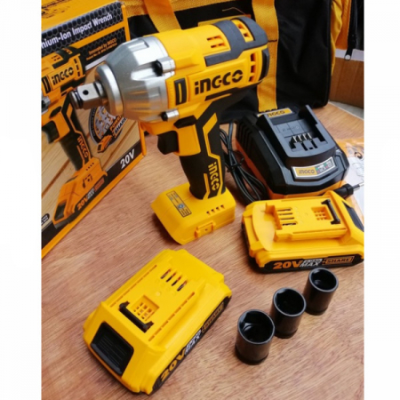Masina de insurubat cu impact, cu acumulator 20V, 300Nm - INGCO  CIWLI2001 [2]