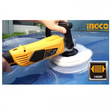 Masina de polisat profesionala 1400W, 180mm, 900 - 3800rpm - INGCO  AP14008 [2]