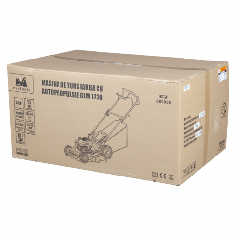 Masina de Tuns Iarba cu Autopropulsie GLM 1730, 4 CP, 173 CC, 510 mm Latime Taiere, Cos 65 L [1]