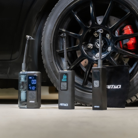 Pistol umflat roti cu acumulator 4000mAh, portabil, fara fir, 10 bari, display digital, USB-C [5]