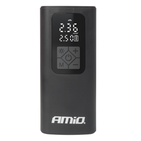 Pistol umflat roti cu acumulator 4000mAh, portabil, fara fir, 10 bari, display digital, USB-C [8]