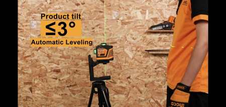 Nivela laser multi-linie, 3D, cu valiza, baterii reincarcabile + suport universal [6]