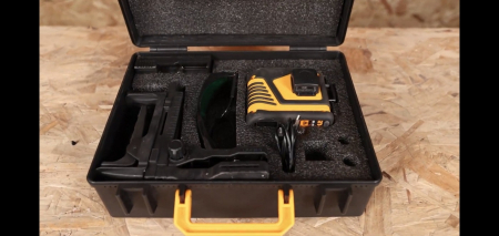 Nivela laser multi-linie, 3D, cu valiza, baterii reincarcabile + suport universal [1]