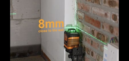 Nivela laser multi-linie, 3D, cu valiza, baterii reincarcabile + suport universal [11]