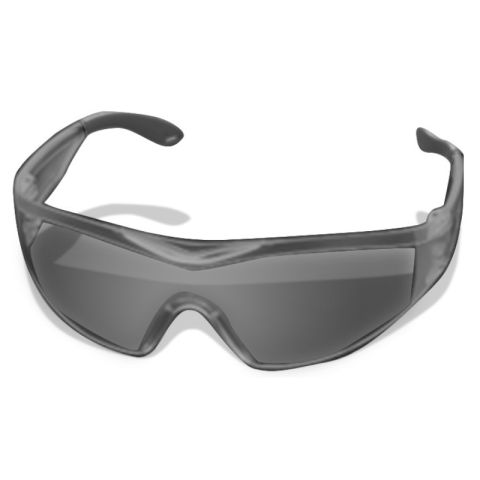 Masti Sudura si Ochelari Protectie - Ochelari de protectie BONO SHADES, fumurii negri, EN166, policarbonat