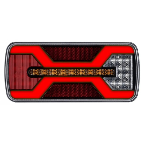 Pachet iluminare remorca L2428 – triple + cablaj 4,5 m, 7Pini [1]