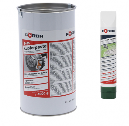 Pachet Pasta pe baza de cupru S425 + Crema de spalat pe maini Derma Craft E, Forch - Foerch 6510 5002