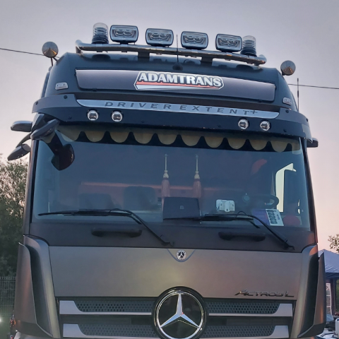 Panou Reclama luminoasa, Mercedes Actros MP4/MP5 Big Space si Giga Space, 26 x 165cm [2]