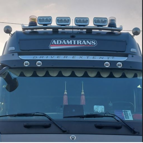 Panou Reclama luminoasa, Mercedes Actros MP4/MP5 Big Space si Giga Space, 26 x 165cm [10]