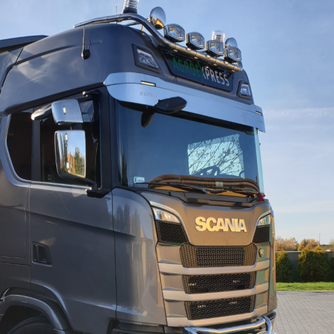 Panou reclama luminoasa, Neon, Scania S, R Higline, 28 x 120cm [3]