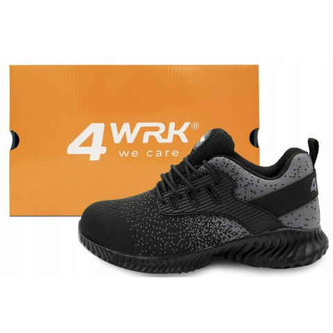 Pantofi de lucru LIBRA OB, gri/negru, usori si respirabili, talpa antiderapanta SRC [3]