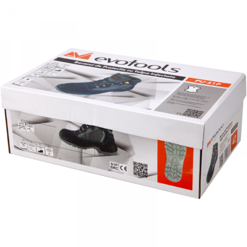 Pantofi de protectie S1P SRC, piele intoarsa, bombeu otel, talpa injectata, PU [3]