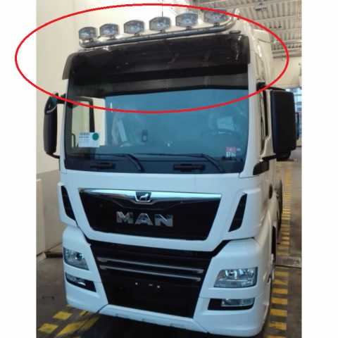 Parasolare si accesorii - Parasolar MAN TGX/TGA cabina XXL