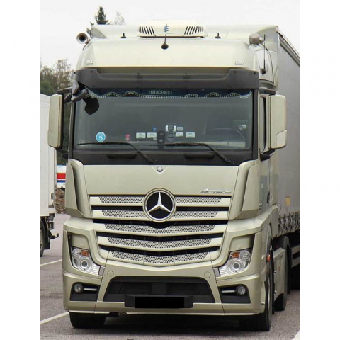 Parasolare si accesorii - Parasolar pentru Mercedes Benz Actros MP4, cabina Big Space/Giga Space cu oglinda