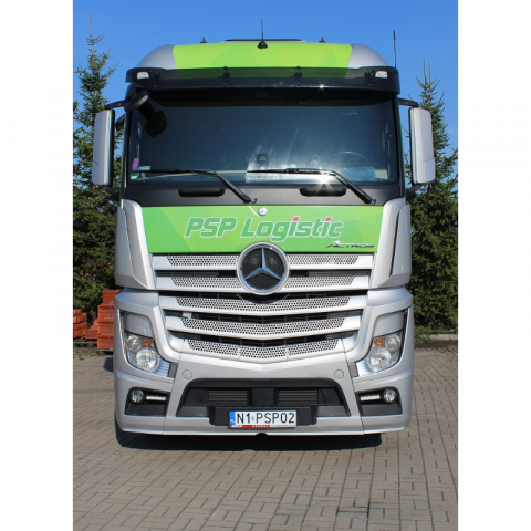 Parasolare si accesorii - Parasolar pentru Mercedes Benz Actros MP4, StreamSpace, Arocs, cabina StreamSpace 2500mm, cu oglinda