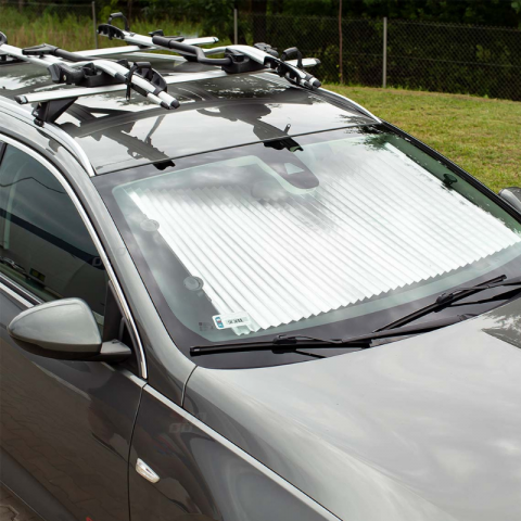 Parasolar Pliabil Parbriz Auto, 200x80cm - Protectie Solara [4]