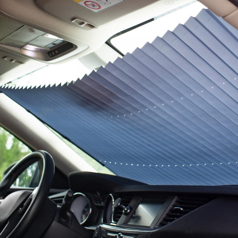Parasolar Pliabil Parbriz Auto, 200x80cm - Protectie Solara [5]