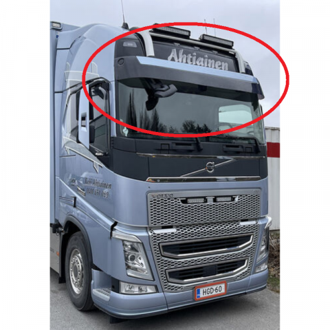 Parasolare si accesorii - Parasolar VOLVO FH4/FH5/FM5, cu kit de montare