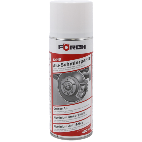 Degripante, lubrifianti, creme si adezivi - Pasta de ungere cu aluminiu S448, spray lubrifiant, anti-gripare, rezistenta pana la +1200°C, 400 ml