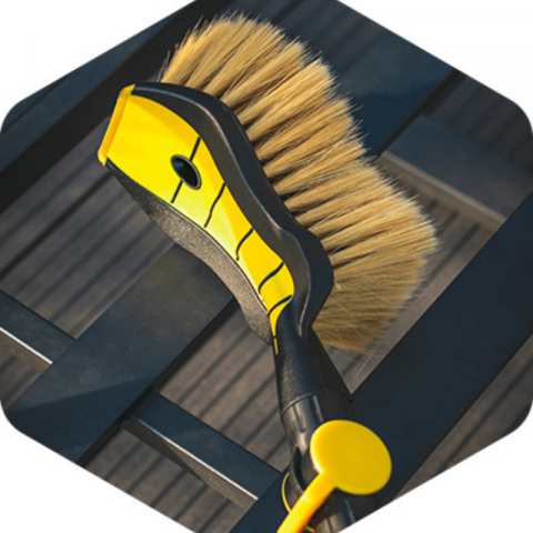 Perie Spalare Auto LUX cu Conectare la Furtun, Lungime 54 cm [3]