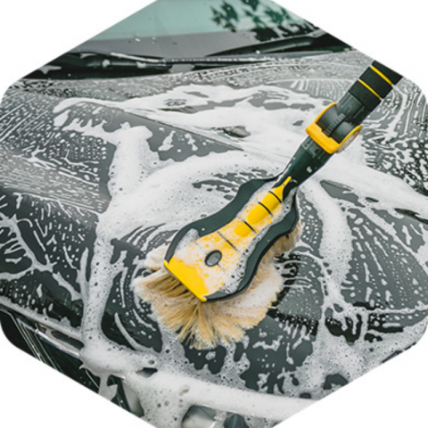 Perie Spalare Auto LUX cu Conectare la Furtun, Lungime 54 cm [2]